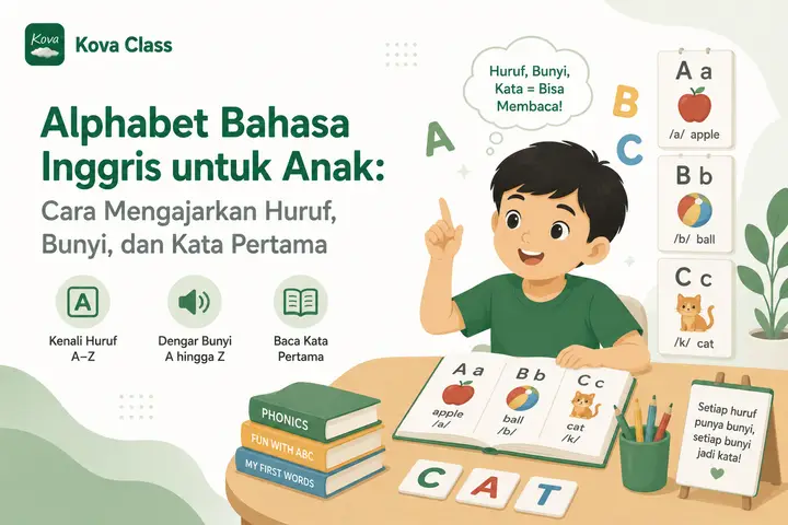 Alphabet Bahasa Inggris untuk Anak: Dari ABC ke Kata