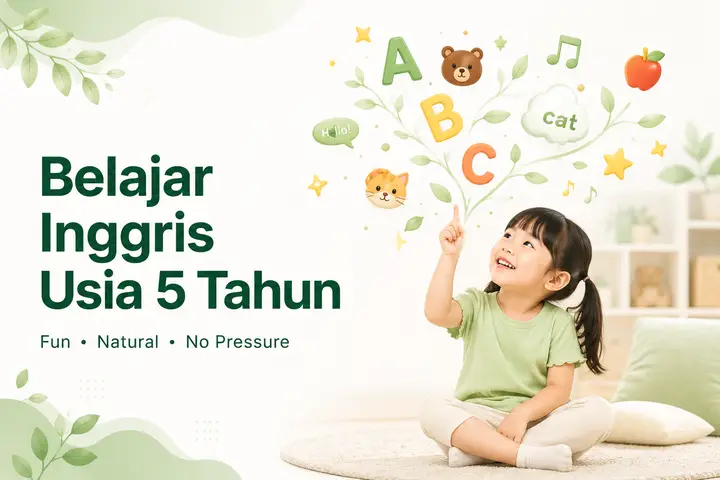 Belajar Bahasa Inggris untuk Anak 5 Tahun: Materi, Metode, dan Target Realistis