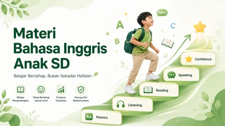 Materi Bahasa Inggris Anak SD: Dari Vocabulary sampai Speaking Confidence