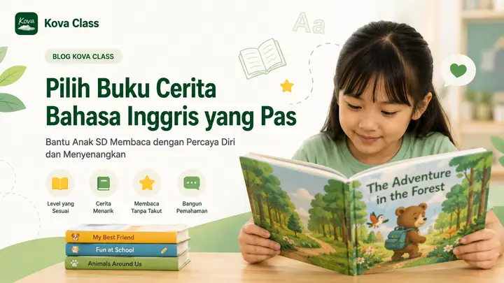 Cara Memilih Buku Cerita Bahasa Inggris untuk Anak Berdasarkan Level Membaca