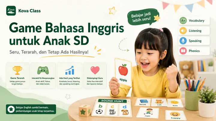 Game Bahasa Inggris untuk Anak: Cara Membuat Belajar Menyenangkan tanpa Kehilangan Fokus