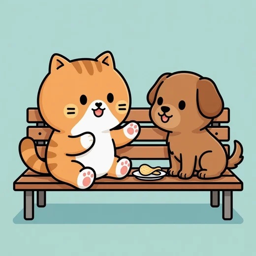 Chat and Chip story cover