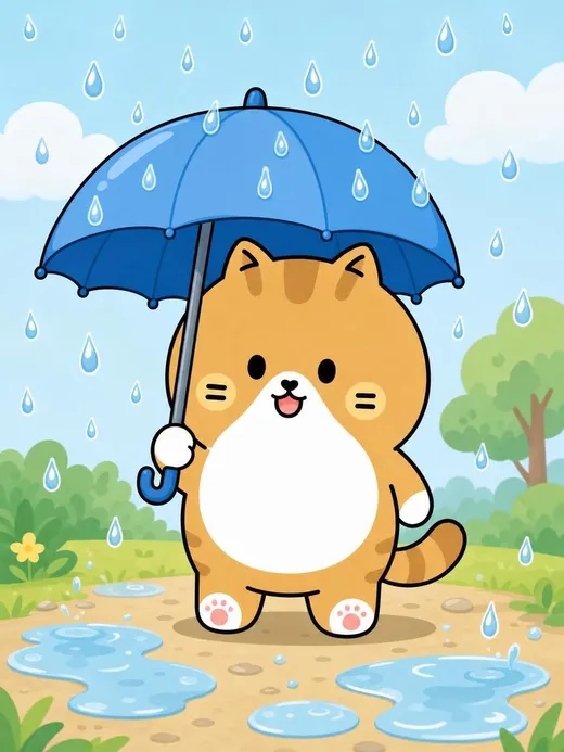 R - Rain story cover
